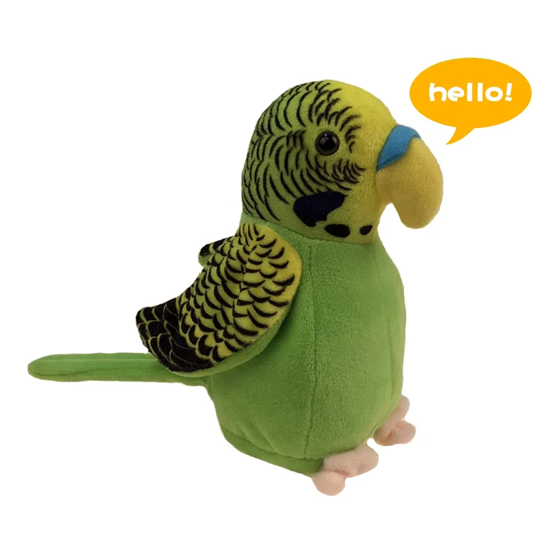 18cm Cute Talking Parrot Toy Speaking Record Repeats Waving Wings Electric Parrot Stuffed Plush Toy Kids Birthday Gift
18cm Cute Talking Parrot Toy Speaking Record Repeats Waving Wings Electric Parrot Stuffed Plush Toy Kids Birthday Gift