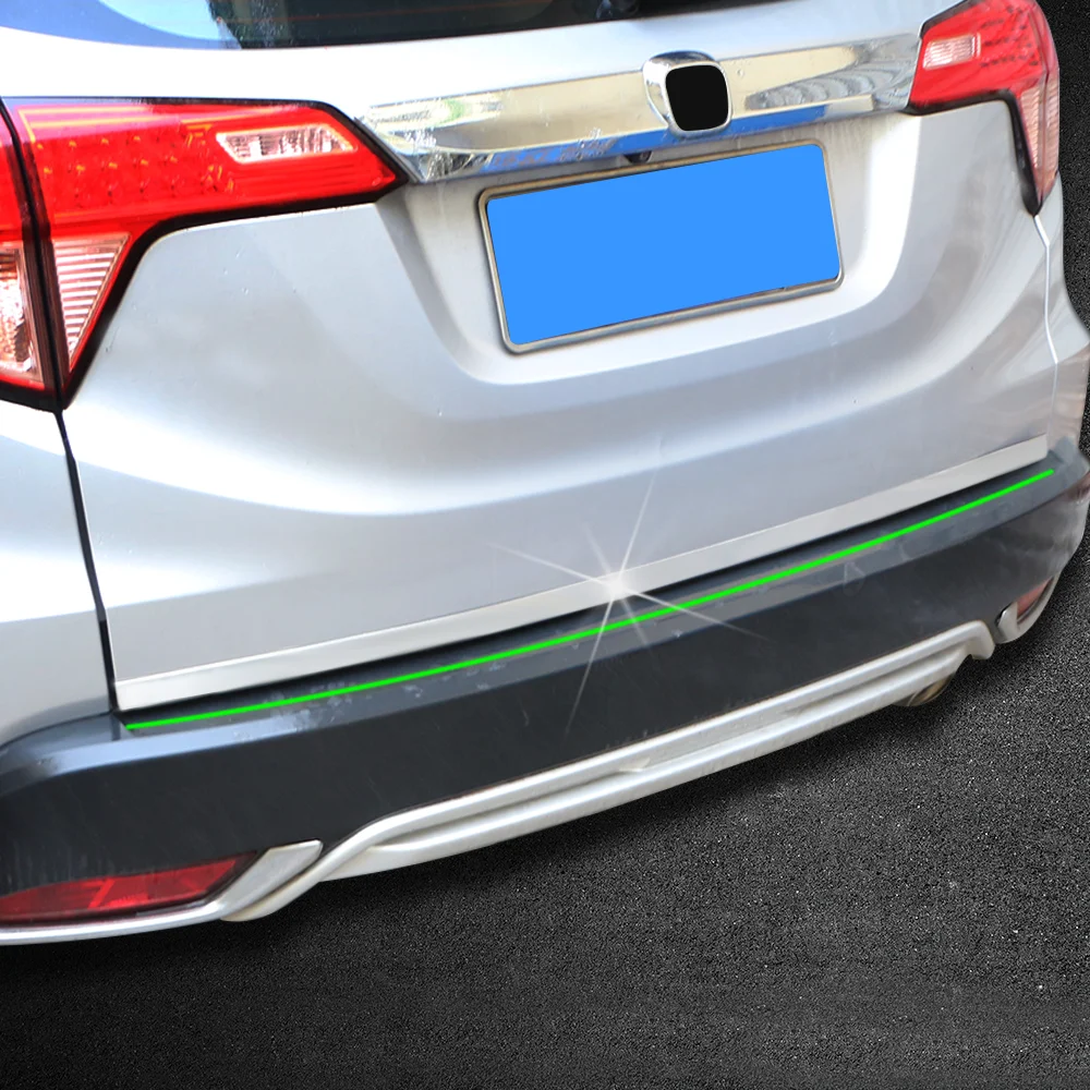 Car Trunk Rear Protector Trim for Honda Vezel HRV HR-V 2012-2019 Stainless Steel Rear Bumper Sill Car Tail Door Trim Sticker
Car Trunk Rear Protector Trim for Honda Vezel HRV HR-V 2012-2019 Stainless Steel Rear Bumper Sill Car Tail Door Trim Sticker