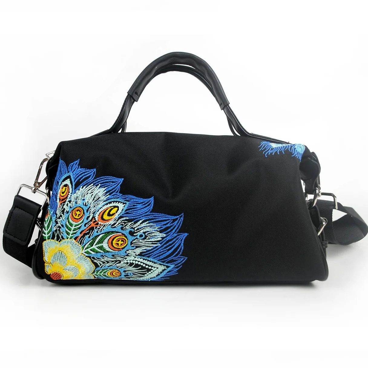 Embroidery Ethnic Travel Shoulder Bag Women Bags Handmade Double Faced Flower Vintage Embroidered Canvas Wood Beads Handbag
Embroidery Ethnic Travel Shoulder Bag Women Bags Handmade Double Faced Flower Vintage Embroidered Canvas Wood Beads Handbag