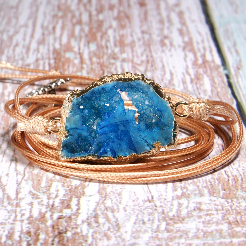 MOON GIRL Geometric Natural Stone Rope Wrap Bracelet for Women Boho Unique Design Friendship Summer Charm Bracelet Dropshipping
MOON GIRL Geometric Natural Stone Rope Wrap Bracelet for Women Boho Unique Design Friendship Summer Charm Bracelet Dropshipping