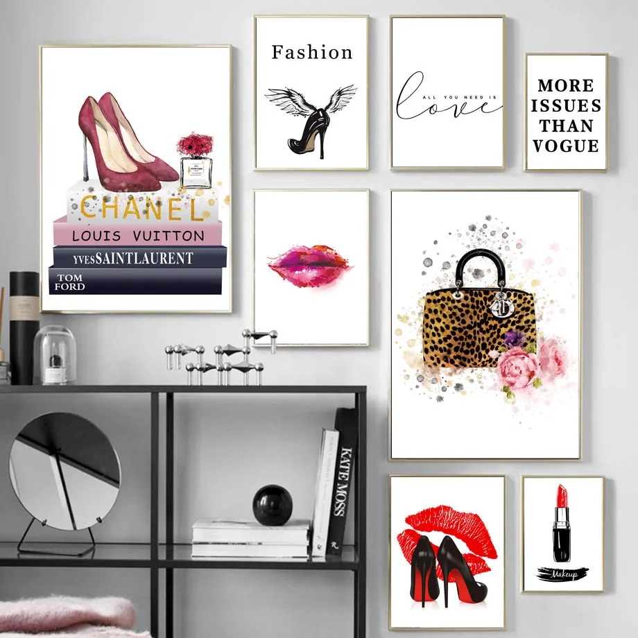 Book Paris Perfume Lips Bag Quotes Wall Art Canvas Painting Nordic Posters And Prints Decoration Pictures For Living Room Decor
Book Paris Perfume Lips Bag Quotes Wall Art Canvas Painting Nordic Posters And Prints Decoration Pictures For Living Room Decor