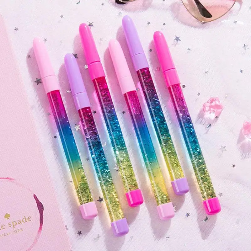 Film Into The Oil Flow Magic Wand Ballpoint Pen Kawaii Drift Glitter Crystall Shining Ballpoint Pen School Office Supply
Film Into The Oil Flow Magic Wand Ballpoint Pen Kawaii Drift Glitter Crystall Shining Ballpoint Pen School Office Supply