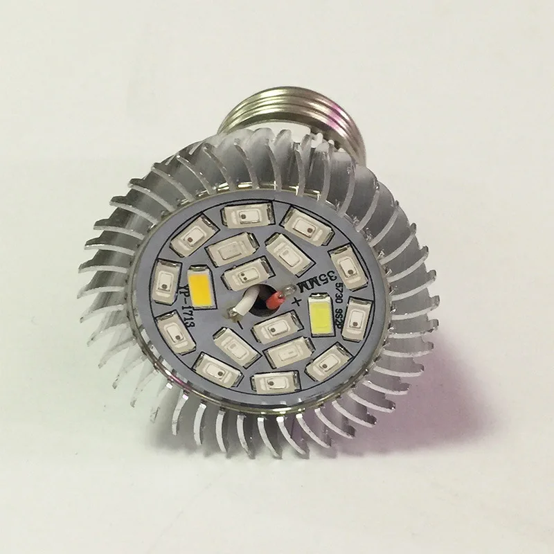 7W Full Spectrum LED Grow Light GU10 E14 E27 Growing Lamp Bulb 18LEDs Plant Lamp AC85-265V for indoor garden hydroponic Flower
7W Full Spectrum LED Grow Light GU10 E14 E27 Growing Lamp Bulb 18LEDs Plant Lamp AC85-265V for indoor garden hydroponic Flower