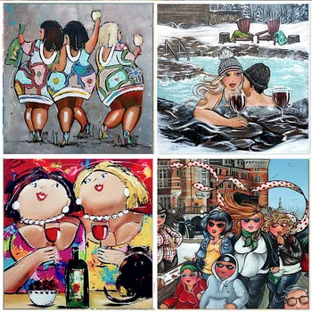 5D Diamond Painting Cartoon Women Round Drill Embroidery 3D DIY Home Decoration Mosaic Crystal Cross Stitch Handmade Gifts
5D Diamond Painting Cartoon Women Round Drill Embroidery 3D DIY Home Decoration Mosaic Crystal Cross Stitch Handmade Gifts