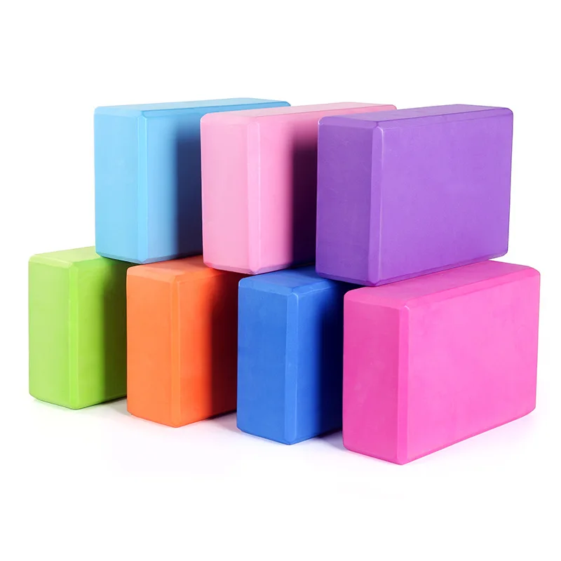 High-Density Environmental Protection Thicken Solid Color Yoga Brick EVA Yoga Block Colorful Foam Block Brick Exercise fitness
High-Density Environmental Protection Thicken Solid Color Yoga Brick EVA Yoga Block Colorful Foam Block Brick Exercise fitness