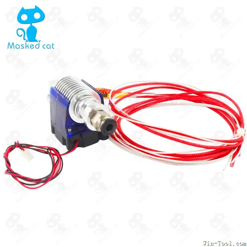 V6 3D Printer Parts J-head hotend Single Cooling Fan for 1.75mm Bowden Filament Wade Extruder 0.4mm Nozzle
V6 3D Printer Parts J-head hotend Single Cooling Fan for 1.75mm Bowden Filament Wade Extruder 0.4mm Nozzle