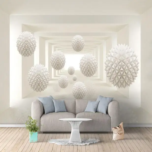 Custom 3D Photo Wallpaper Modern Simple Creative Designs Stereoscopic Space Round Ball Large Mural Wall Painting Art Wallpaper
Custom 3D Photo Wallpaper Modern Simple Creative Designs Stereoscopic Space Round Ball Large Mural Wall Painting Art Wallpaper