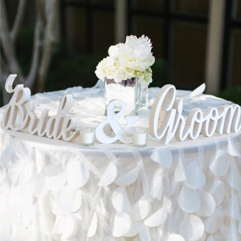 Bride and Groom Wedding Signs for Sweetheart Table Decor - Signs sign Letters Freestanding Bridal Table Wedding decoration
Bride and Groom Wedding Signs for Sweetheart Table Decor - Signs sign Letters Freestanding Bridal Table Wedding decoration