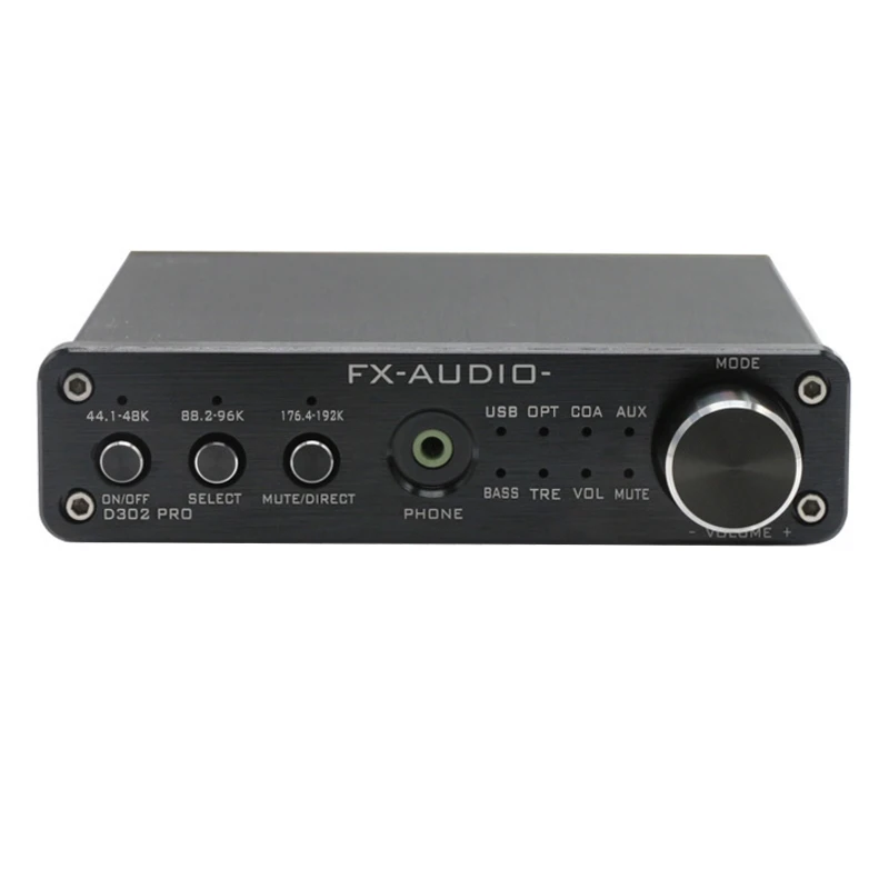FX-Audio D302 PRO Digital Amplifier Audio DAC USB Optical Amplifier Home Power Amplifier 20W Hifi Amplifiers with Headphone amp
FX-Audio D302 PRO Digital Amplifier Audio DAC USB Optical Amplifier Home Power Amplifier 20W Hifi Amplifiers with Headphone amp