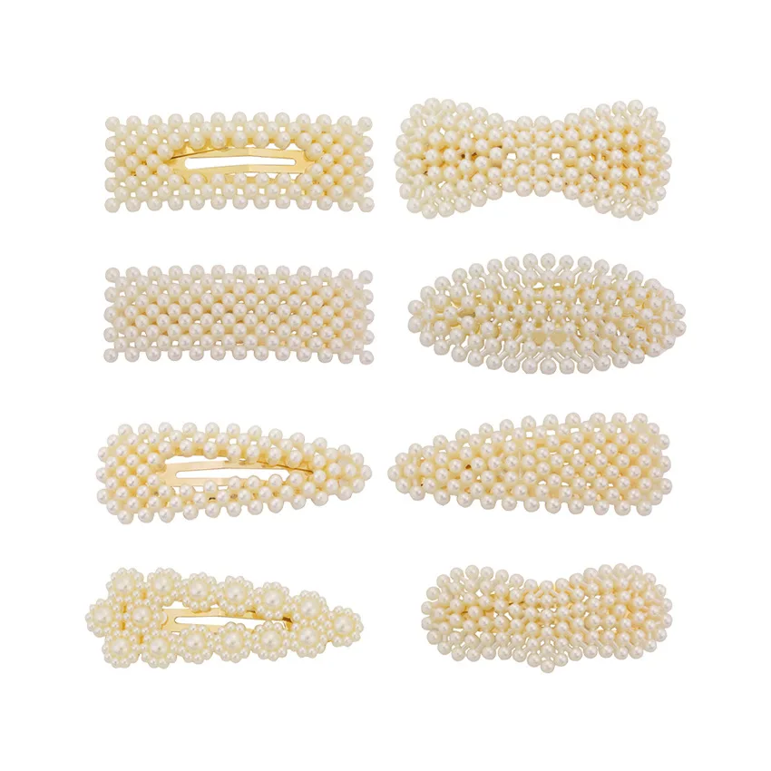Fashion Heart Pearl Hair Clip for Women Elegant Korean Flower Design Snap Barrette Stick Hairpin Hair Styling Accessories
Fashion Heart Pearl Hair Clip for Women Elegant Korean Flower Design Snap Barrette Stick Hairpin Hair Styling Accessories