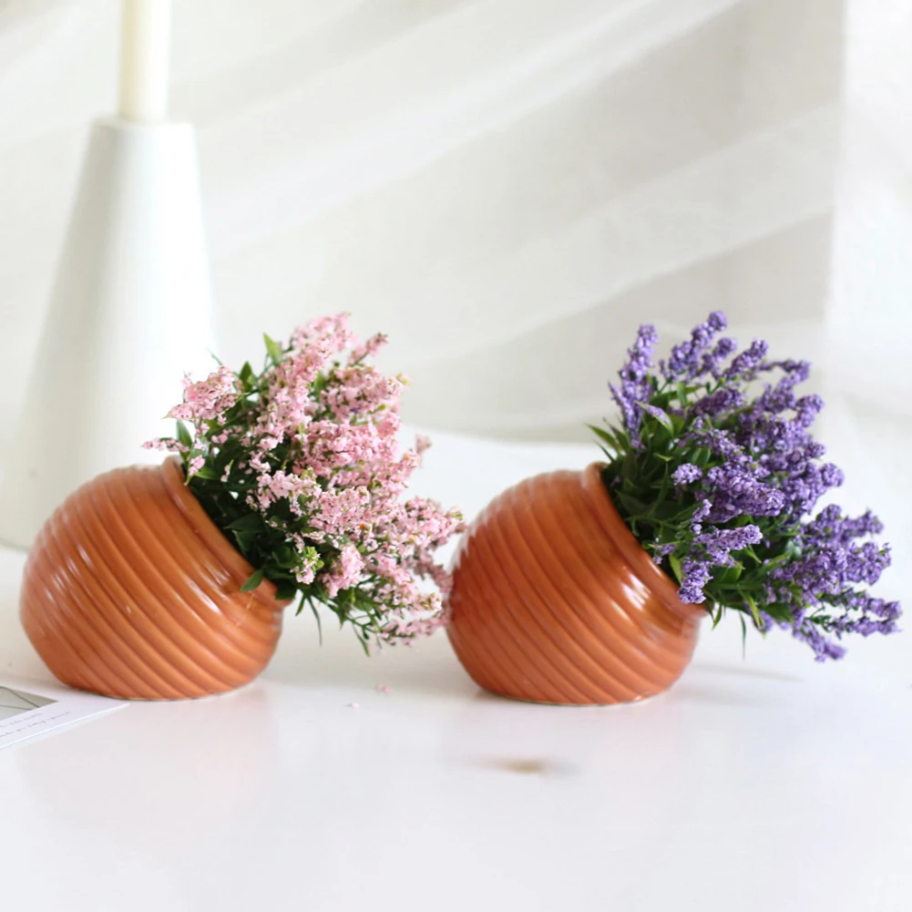 Romantic Provence decoration lavender flower Plastic artificial flowers grain decorative Simulation of aquatic plants With Pot
Romantic Provence decoration lavender flower Plastic artificial flowers grain decorative Simulation of aquatic plants With Pot