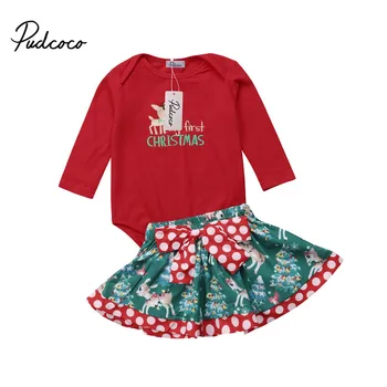 My First Christmas Bodysuit Tutu Skirt Clothes For Girl Xmas Set Newborn Christmas Clothing Sets Red Bow Skirt
My First Christmas Bodysuit Tutu Skirt Clothes For Girl Xmas Set Newborn Christmas Clothing Sets Red Bow Skirt