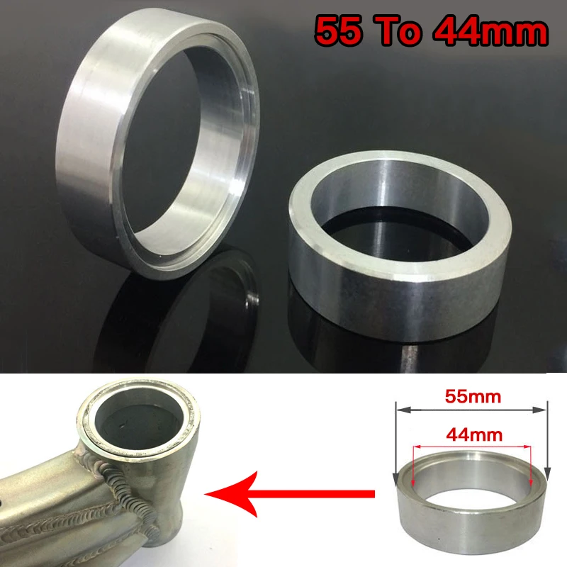 MUQZI Bicycle Conical Fork Switch Seat Cycling Cone Frame Head Tube 55MM To 44MM Convert Washers Conversion Ring Aluminum Alloy
MUQZI Bicycle Conical Fork Switch Seat Cycling Cone Frame Head Tube 55MM To 44MM Convert Washers Conversion Ring Aluminum Alloy