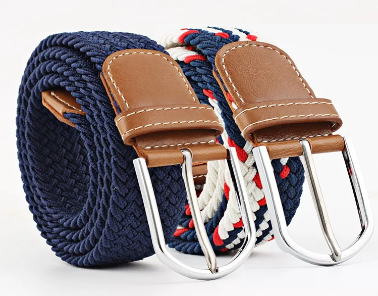 100PCS 110cm Russia fashion Casual stretch woven belt Women's unisex Canvas elastic belts for women jeans elastique Modelingbelt
100PCS 110cm Russia fashion Casual stretch woven belt Women's unisex Canvas elastic belts for women jeans elastique Modelingbelt