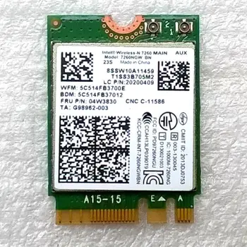 Wireless Adapter Card for lenovo Thinkpad T440 W540 L440 T450P Intel 7260ngw BN Wireless WLAN Card 04W3830
Wireless Adapter Card for lenovo Thinkpad T440 W540 L440 T450P Intel 7260ngw BN Wireless WLAN Card 04W3830