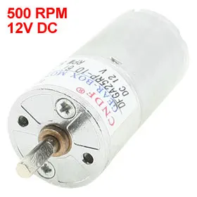 Uxcell Newest 1Pcs DC 12V 500 RPM 4mmx11mm Shaft 25mm Dia Cylinder Shaped Gear Motor
Uxcell Newest 1Pcs DC 12V 500 RPM 4mmx11mm Shaft 25mm Dia Cylinder Shaped Gear Motor