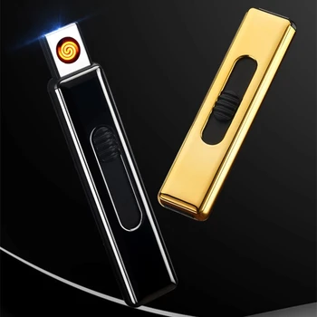 2PCS Mini Portable Double Side Ignition Cigarette Lighter Light Weight USB Electronic Lighter No Gas Lighter New Plasma Lighter
2PCS Mini Portable Double Side Ignition Cigarette Lighter Light Weight USB Electronic Lighter No Gas Lighter New Plasma Lighter