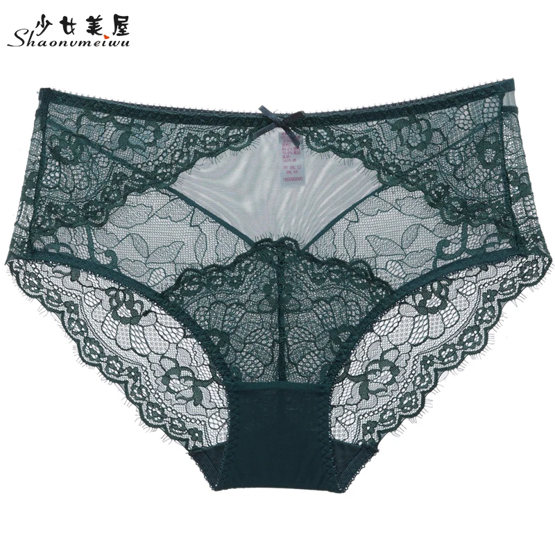 Sexy lace underwear thin transparent gauze triangle pants see-through the temptation of bottom pants high waist female
Sexy lace underwear thin transparent gauze triangle pants see-through the temptation of bottom pants high waist female