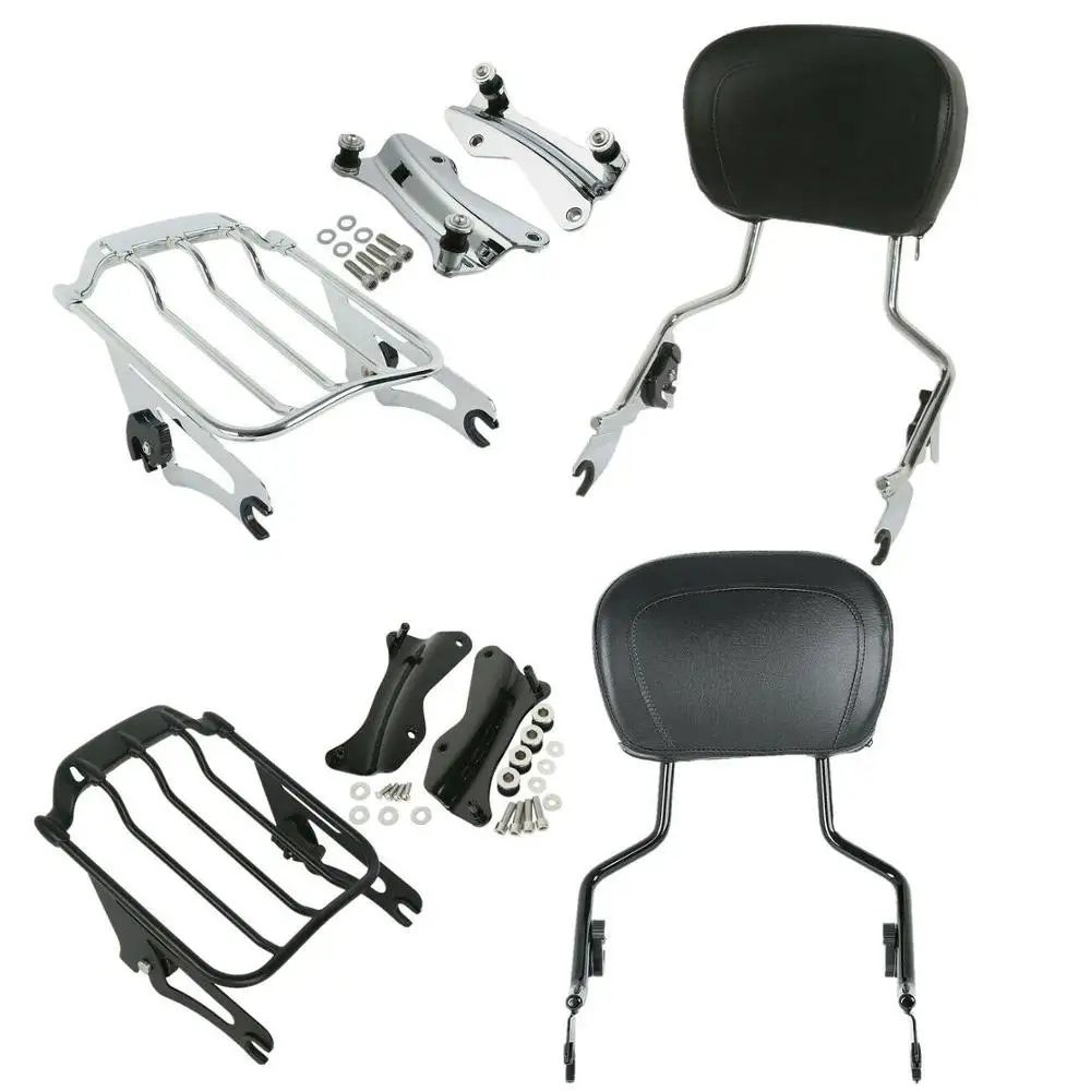 Motorcycle Sissy Bar Air Wing Luggage Rack Docking For Harley Road King Street Glide CVO Road Glide 2014-2020
Motorcycle Sissy Bar Air Wing Luggage Rack Docking For Harley Road King Street Glide CVO Road Glide 2014-2020