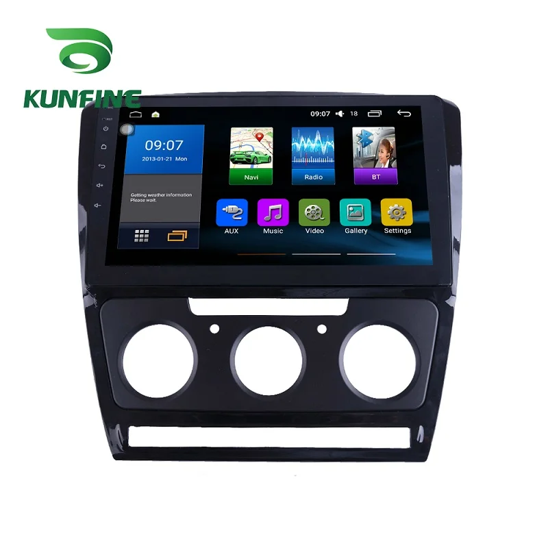 Android Car DVD GPS Navigation Multimedia Player Car Stereo For Skoda Octavia 2007-2013 MT Radio Headunit (1)