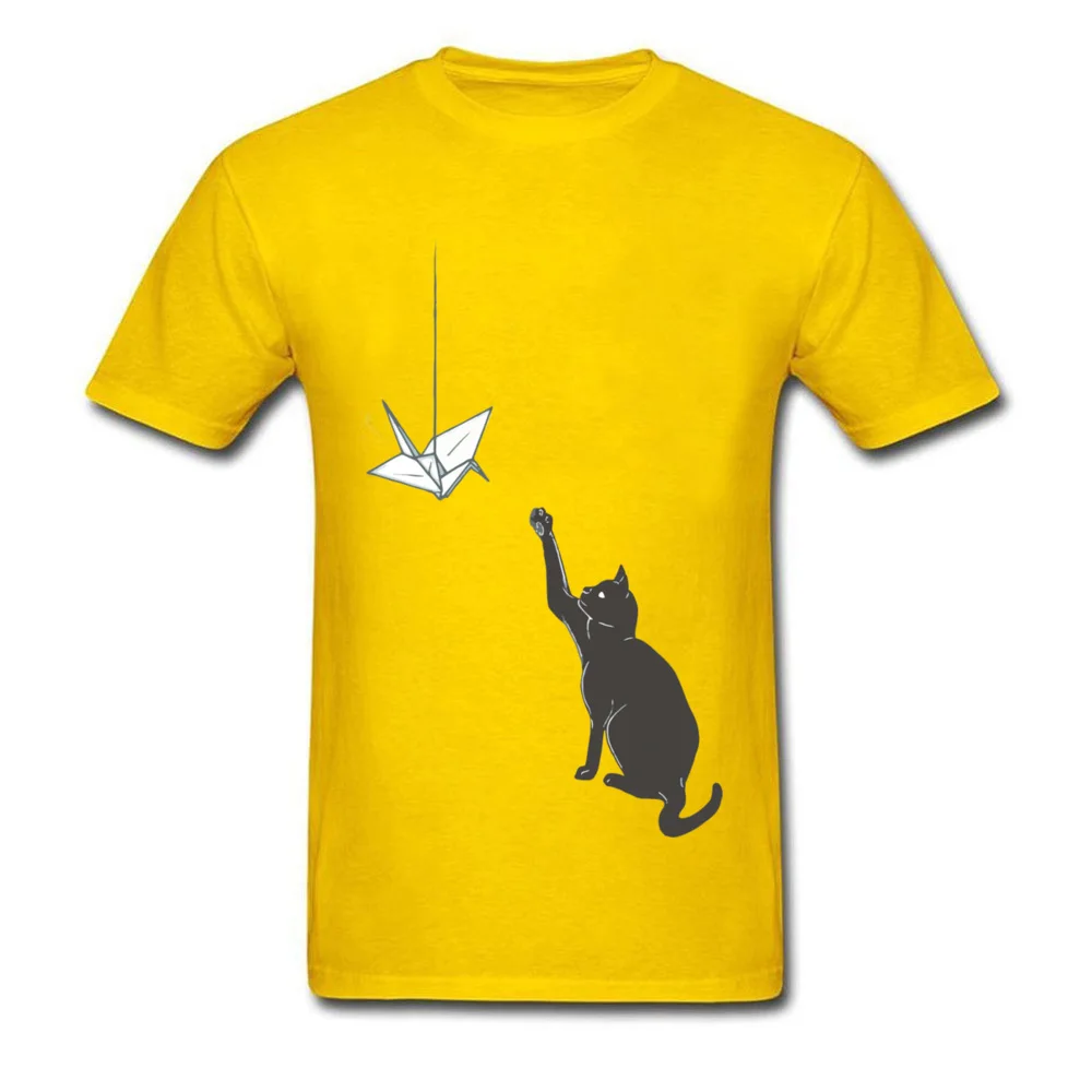 Origami cat_yellow