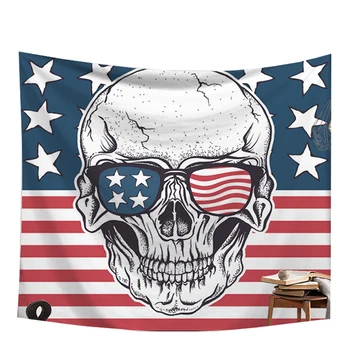 punk skull American flag tapestry wandkleed bohemian mandala blanket wall hanging drop shipping wall carpet
punk skull American flag tapestry wandkleed bohemian mandala blanket wall hanging drop shipping wall carpet