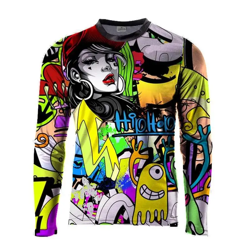 Women Long sleeve Downhill Jerseys MTB Mountain Bike Motocross Motorcycle BMX Shirt Cycling Bicycle Jersey DH Clothing
Women Long sleeve Downhill Jerseys MTB Mountain Bike Motocross Motorcycle BMX Shirt Cycling Bicycle Jersey DH Clothing