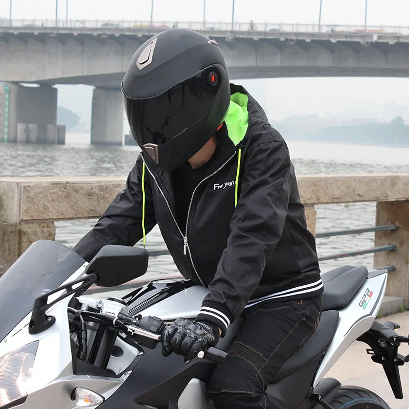 Men's Motorcycle Riding Protector Jacket with Hood All season jacket Sport outdoor Jacket
Men's Motorcycle Riding Protector Jacket with Hood All season jacket Sport outdoor Jacket