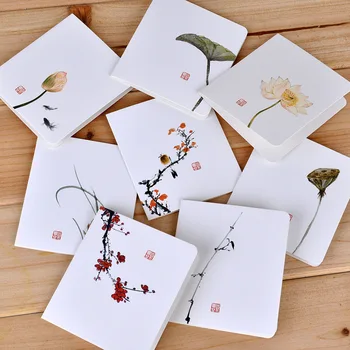 2Pcs/Lot New Chinese Painting Lotus Mini Greeting Card Postcard Birthday Letter Envelope Gift Card Set Message Card E0390
2Pcs/Lot New Chinese Painting Lotus Mini Greeting Card Postcard Birthday Letter Envelope Gift Card Set Message Card E0390