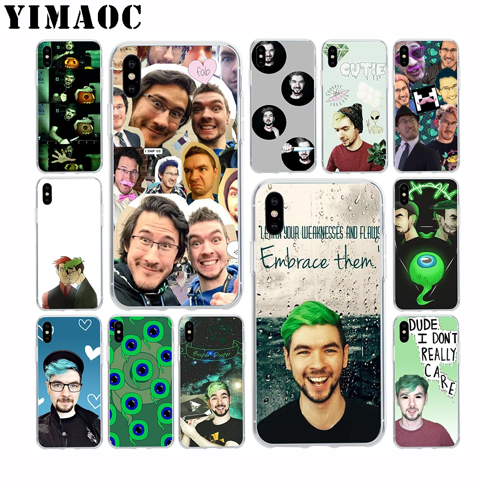 YIMAOC Jacksepticeye Cute Soft Silicone Case for Apple Iphone 11 Pro Xr Xs Max X 10 8 Plus 7 6S 6 Plus SE 5S 5 7Plus 8Plus
YIMAOC Jacksepticeye Cute Soft Silicone Case for Apple Iphone 11 Pro Xr Xs Max X 10 8 Plus 7 6S 6 Plus SE 5S 5 7Plus 8Plus