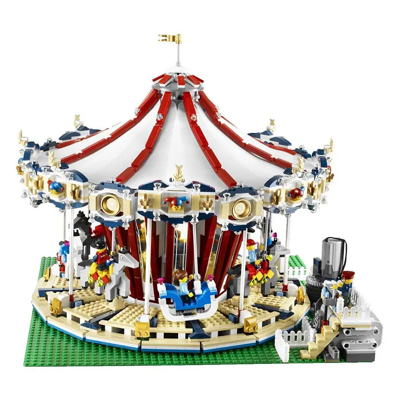 Lepin 15013A City Sreet series legoinglys creator Carousel Model Building Kits Blocks Toy Compatible 10196 Christmas Gift
Lepin 15013A City Sreet series legoinglys creator Carousel Model Building Kits Blocks Toy Compatible 10196 Christmas Gift