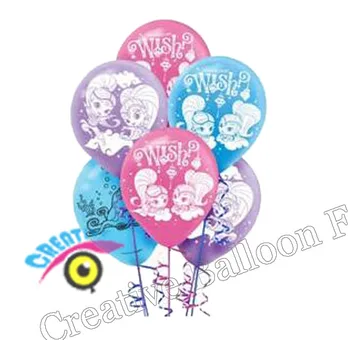 12inch 12pcs/lot Shimmer and Shine balloon Latex Balloons Birthday Party Decoration Toys For Kids Globos Marriage Decoration
12inch 12pcs/lot Shimmer and Shine balloon Latex Balloons Birthday Party Decoration Toys For Kids Globos Marriage Decoration