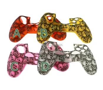 10pcs/lot Skull Soft Silicone Case Protection Grip Cover Rubber Sleeve Protective Skin for Playstation 4 Slim PS4 Pro Controller
10pcs/lot Skull Soft Silicone Case Protection Grip Cover Rubber Sleeve Protective Skin for Playstation 4 Slim PS4 Pro Controller