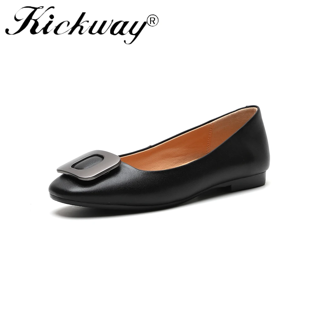 Women Flat Shoes Leather Black Genuine Leather Loafer Shoes For Women Round Toe Soft Comfortable Shoes Women Large Size 34-42
Women Flat Shoes Leather Black Genuine Leather Loafer Shoes For Women Round Toe Soft Comfortable Shoes Women Large Size 34-42