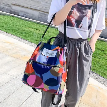 Woman Bag Fashion Lady Oxford Cloth Wild Anti-Theft Hand Shoulder Casual Backpack zaino donna school bags for teenage girls
Woman Bag Fashion Lady Oxford Cloth Wild Anti-Theft Hand Shoulder Casual Backpack zaino donna school bags for teenage girls