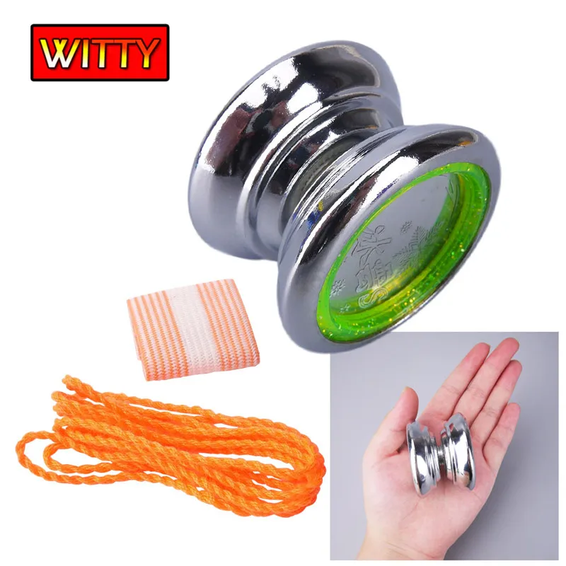 New Style Aluminum Alloy Yoyo High Precision Ball Beaing String Tick YOYO Mini Metal YoYo Juggling Toys for Children Wholesale
New Style Aluminum Alloy Yoyo High Precision Ball Beaing String Tick YOYO Mini Metal YoYo Juggling Toys for Children Wholesale