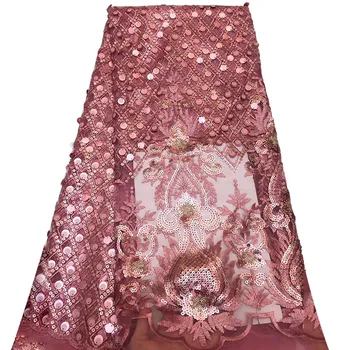 2019 Sequins lace Fabric African Pink Sequins Lace High Quality French Tulle Lace Wedding Nigeria fabric HJ1661-1
2019 Sequins lace Fabric African Pink Sequins Lace High Quality French Tulle Lace Wedding Nigeria fabric HJ1661-1