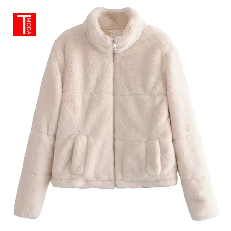 Women Faux Fur Warm Loose Jacket Coat Female Long Sleeve Zipper Pocket Winter Outerwear Ladies Casual Tops Chaqueta
Women Faux Fur Warm Loose Jacket Coat Female Long Sleeve Zipper Pocket Winter Outerwear Ladies Casual Tops Chaqueta