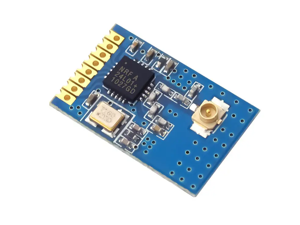2PCS E01-ML01IPX 2.4GHz SPI 150m nRF24L01+ SPI wireless transmitter receiver module wireless tranceiver adaptor
2PCS E01-ML01IPX 2.4GHz SPI 150m nRF24L01+ SPI wireless transmitter receiver module wireless tranceiver adaptor