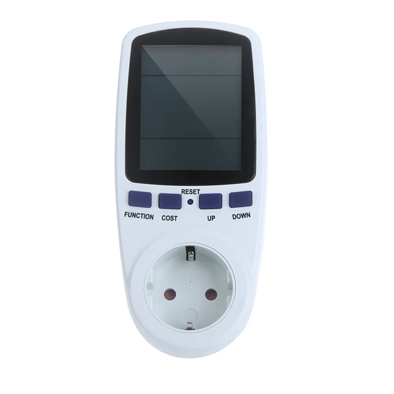 Mini Wattmeter Power Meter Wattage Voltage Current Frequency Monitor Analyzer with Power Factor LCD Cost Overload Display 230V
Mini Wattmeter Power Meter Wattage Voltage Current Frequency Monitor Analyzer with Power Factor LCD Cost Overload Display 230V