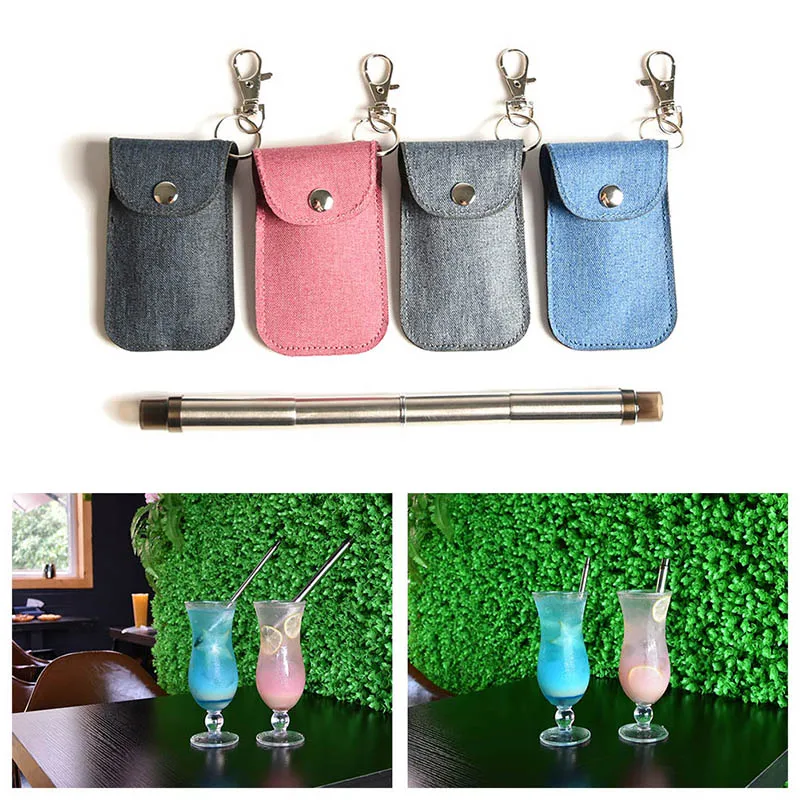 5/10mm Portable telescopic straw outdoor tableware stainless steel straw folding straws with case kitchen accessaries
5/10mm Portable telescopic straw outdoor tableware stainless steel straw folding straws with case kitchen accessaries