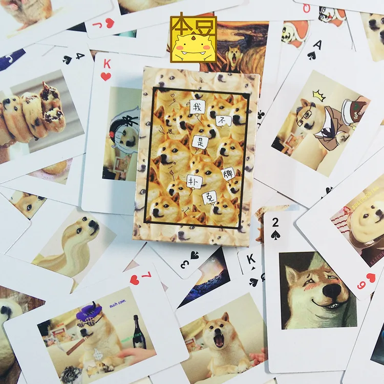Novetly Toy Magic Cartoon God Annoying Doge Dog Humor Doge Anime Poker Card Toys Party Prop Accessory Table Game Gift
Novetly Toy Magic Cartoon God Annoying Doge Dog Humor Doge Anime Poker Card Toys Party Prop Accessory Table Game Gift