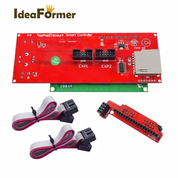 3pcs 2004 LCD Display 3D Printer Reprap Smart Adapter Controller Reprap Ramps 1.4 1.6 Mega2560 board 2004LCD with cable Control
3pcs 2004 LCD Display 3D Printer Reprap Smart Adapter Controller Reprap Ramps 1.4 1.6 Mega2560 board 2004LCD with cable Control