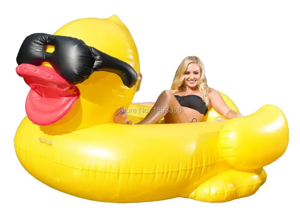 NEW FOR 2017 Giant Duck Inflatable Pool Floating Riding Derby Duck w/Cup Holders and Straps (Floatie Lounge for Adult / Kid
NEW FOR 2017 Giant Duck Inflatable Pool Floating Riding Derby Duck w/Cup Holders and Straps (Floatie Lounge for Adult / Kid