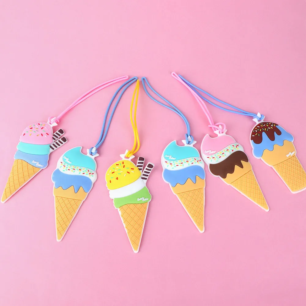 Creative Ice Cream Luggage&bags Accessories Cute Novelty Travel Luggage Label Straps Suitcase Luggage Tags
Creative Ice Cream Luggage&bags Accessories Cute Novelty Travel Luggage Label Straps Suitcase Luggage Tags