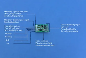 Digital Vibration sensor Switch module Super high sensitivity digital Free fall
Digital Vibration sensor Switch module Super high sensitivity digital Free fall
