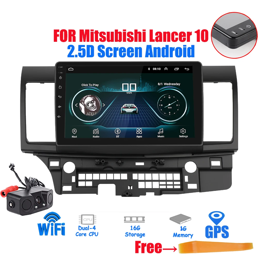 10.2" 2.5D Screen Android 8.1 Car GPS Player Navi Radio for Mitsubishi Lancer 10 Galant Quad Core NO dvd Radio Multimedia stereo
10.2" 2.5D Screen Android 8.1 Car GPS Player Navi Radio for Mitsubishi Lancer 10 Galant Quad Core NO dvd Radio Multimedia stereo