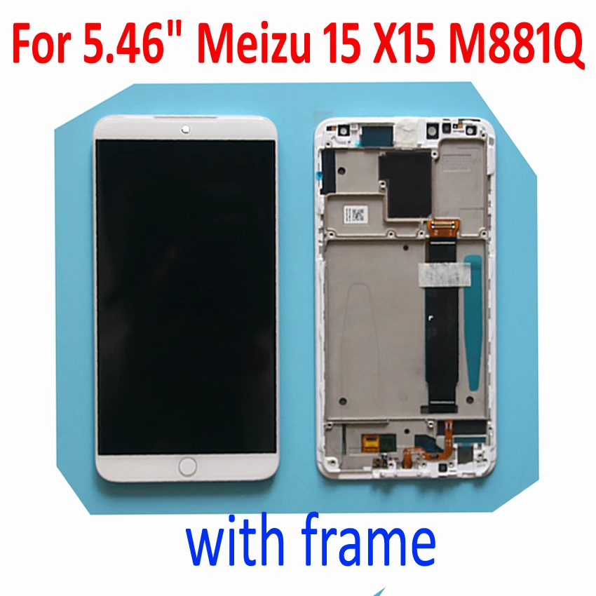 LTPro Original LCD Display Touch Screen Digitizer Assembly With Frame For 5.46" meizu 15 MX 15 M881Q Snapdragon 660 Super Amoled
LTPro Original LCD Display Touch Screen Digitizer Assembly With Frame For 5.46" meizu 15 MX 15 M881Q Snapdragon 660 Super Amoled