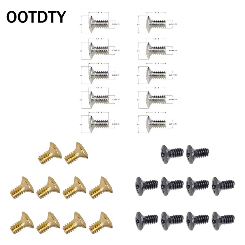 OOTDTY 10Pcs Guitar Screw 3.5mm US standard 3 Way 5 Way Lever Switches Selector Mounted
OOTDTY 10Pcs Guitar Screw 3.5mm US standard 3 Way 5 Way Lever Switches Selector Mounted