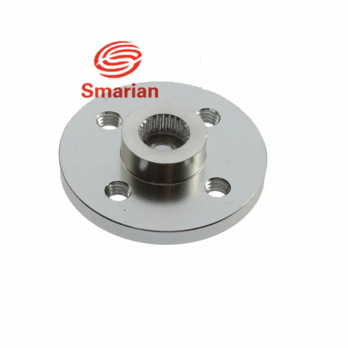 Official smarian 25T Metal Servo Horn Robot Arm Round type Disc Metal for MG995 MG996 MG996R MG945 S3003 Robotic Servo Part
Official smarian 25T Metal Servo Horn Robot Arm Round type Disc Metal for MG995 MG996 MG996R MG945 S3003 Robotic Servo Part